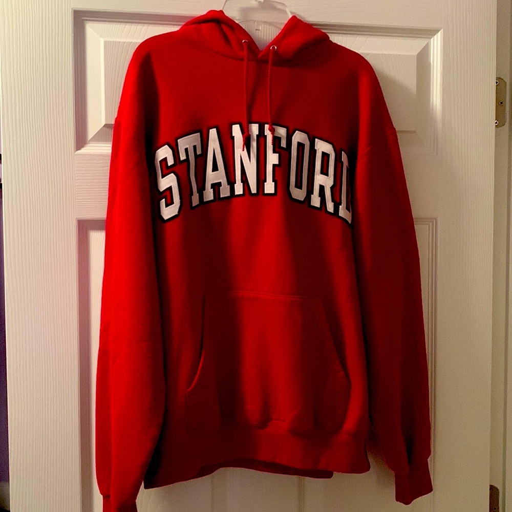 STANFORD official college hooded sweatshirt.